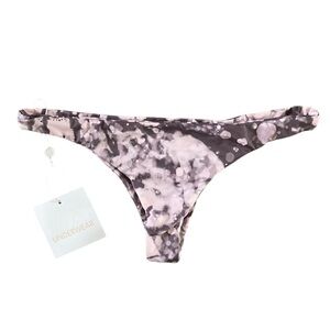 Mai Deluxe Collection Classic Bikini Bottom in Blush Tie Dye